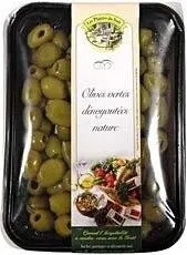 Olives vertes denoyautees