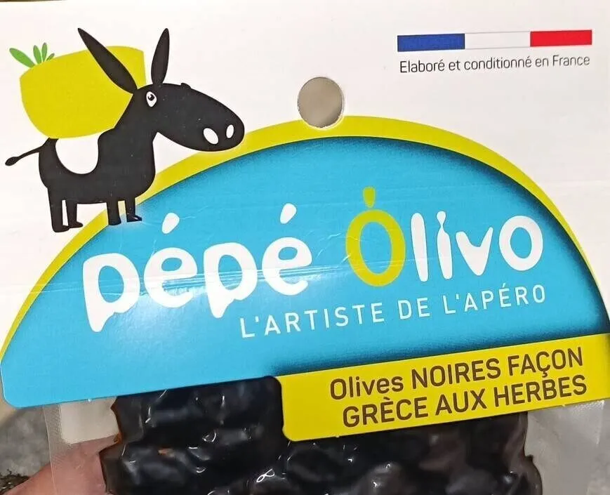 Olives NOIRES FAÇON GRÈCE AUX HERBES