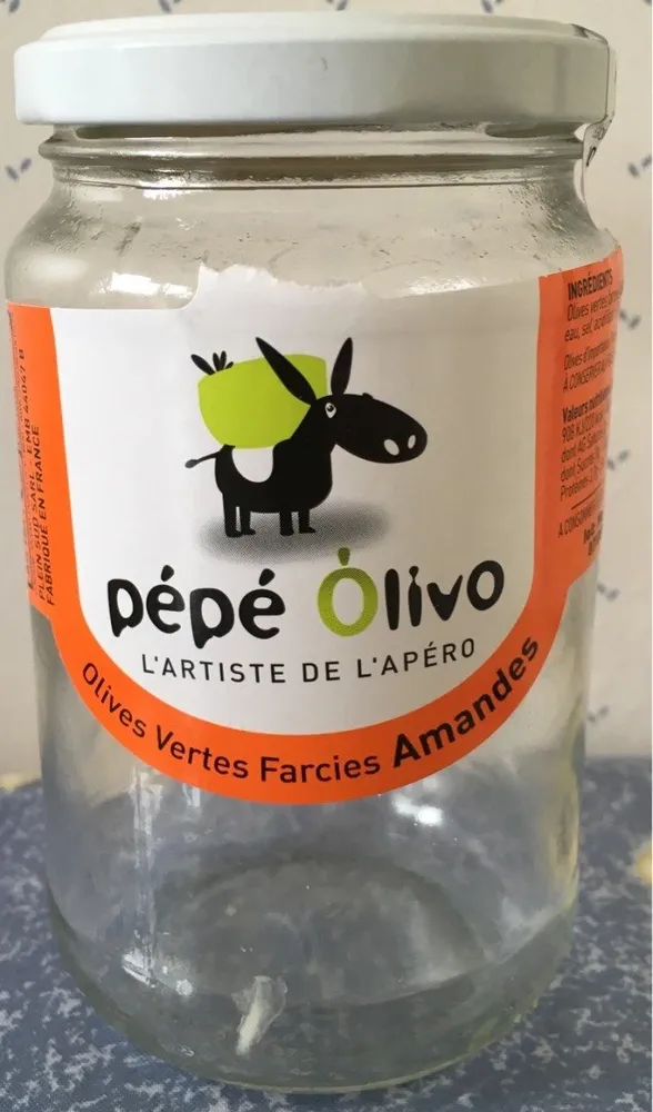 Olives vertes farcies amandes