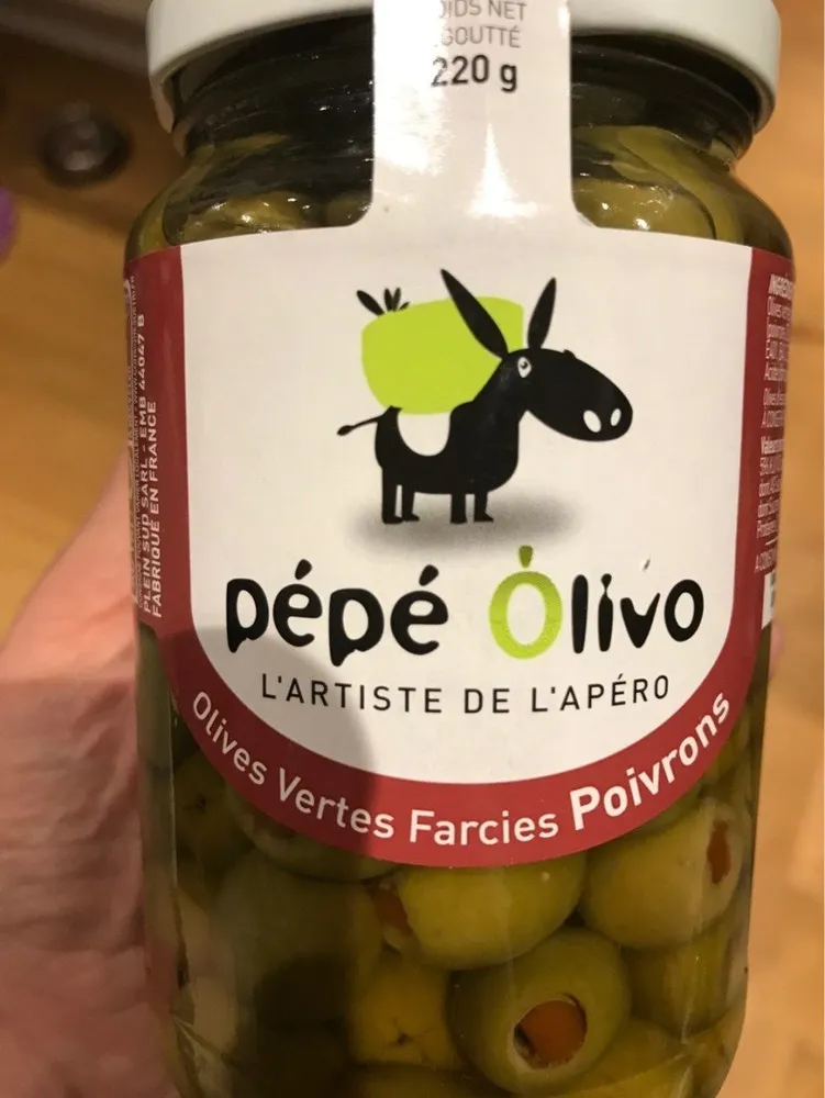 Olives vertes farcies