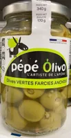 Olives vertes farcies anchois