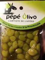 Olives vertes cassées à la provençale