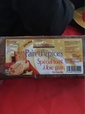 Pain épice Spec.foie gras.300g
