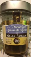 Miel de montagne & graine de nigelle et gelée royale