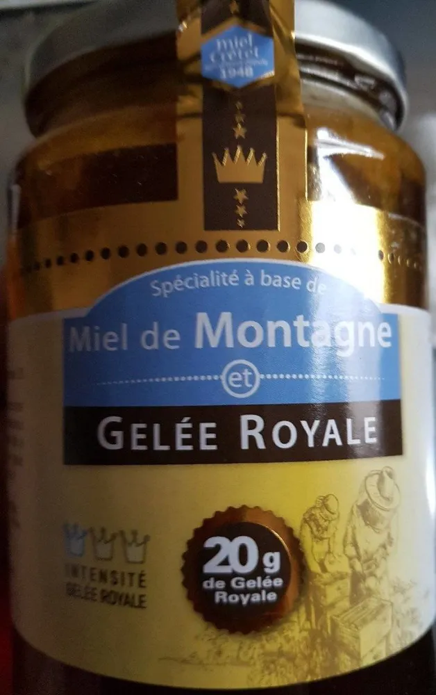 Miel de montagne et gelée royale