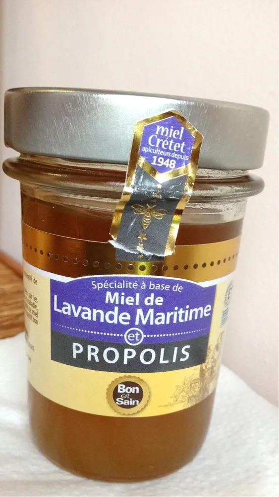 Miel de lavande maritime et propolis