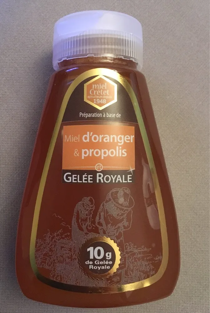 Miel d’oranger & propolis et gelée royale