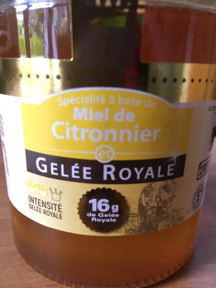 Miel de citronnier Gelée royale