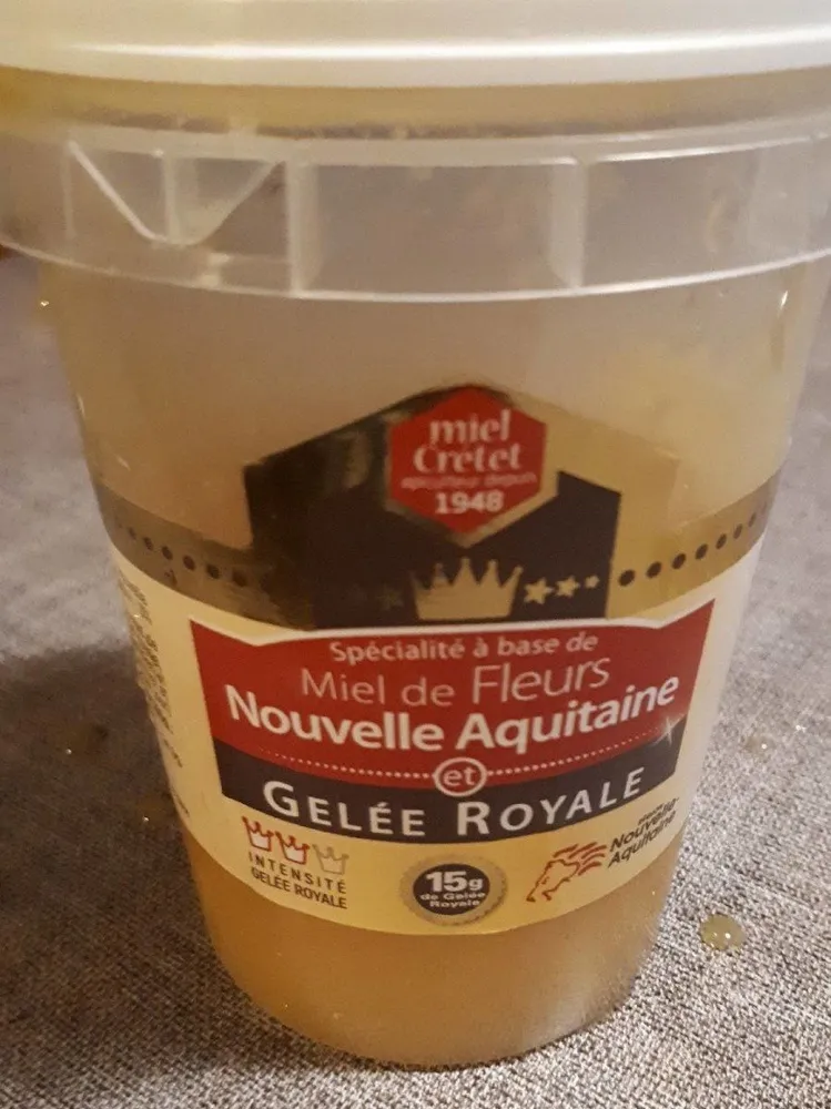 Miel de fleurs Nouvelle Aquitaine et gelée Royale