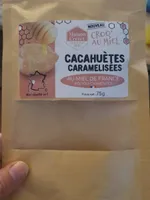 Cacahuètes caramélisées au miel