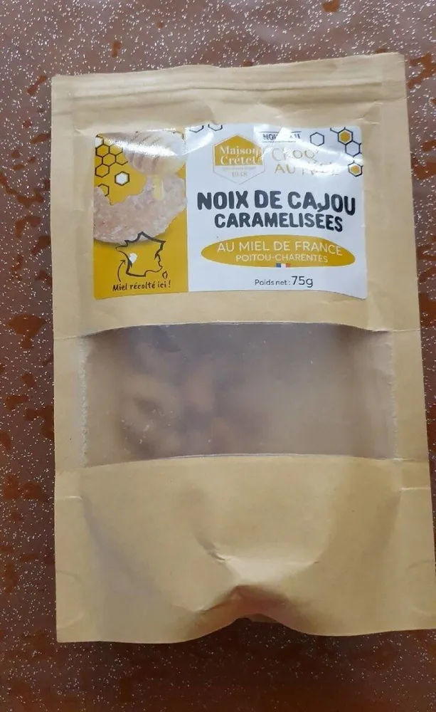 Noix de cajou caramélisées