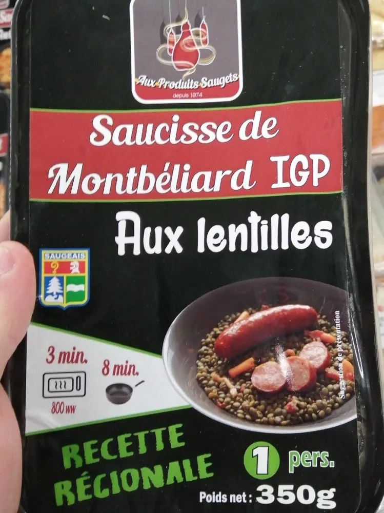 Montbéliard aux lentilles