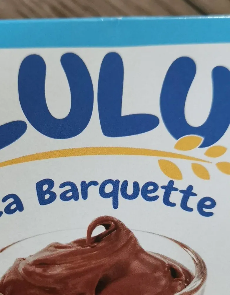 Lulu la barquette chocolat