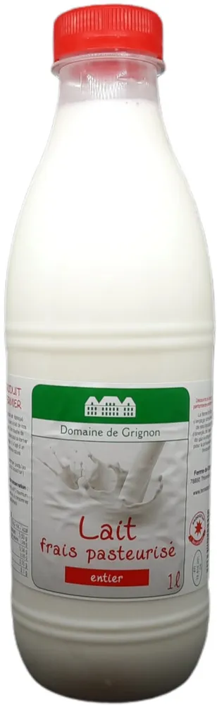 Lait frais pasteurisé entier
