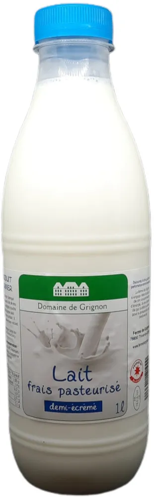 Lait frais pasteurisé Demi-écrémé
