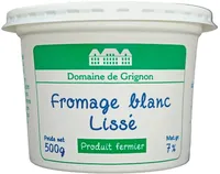 Fromage blanc lissé