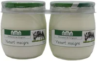 Yaourt maigre - DOMAINE DE GRIGNON 250g (2 * 125g)