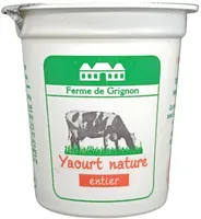 Yaourt nature entier