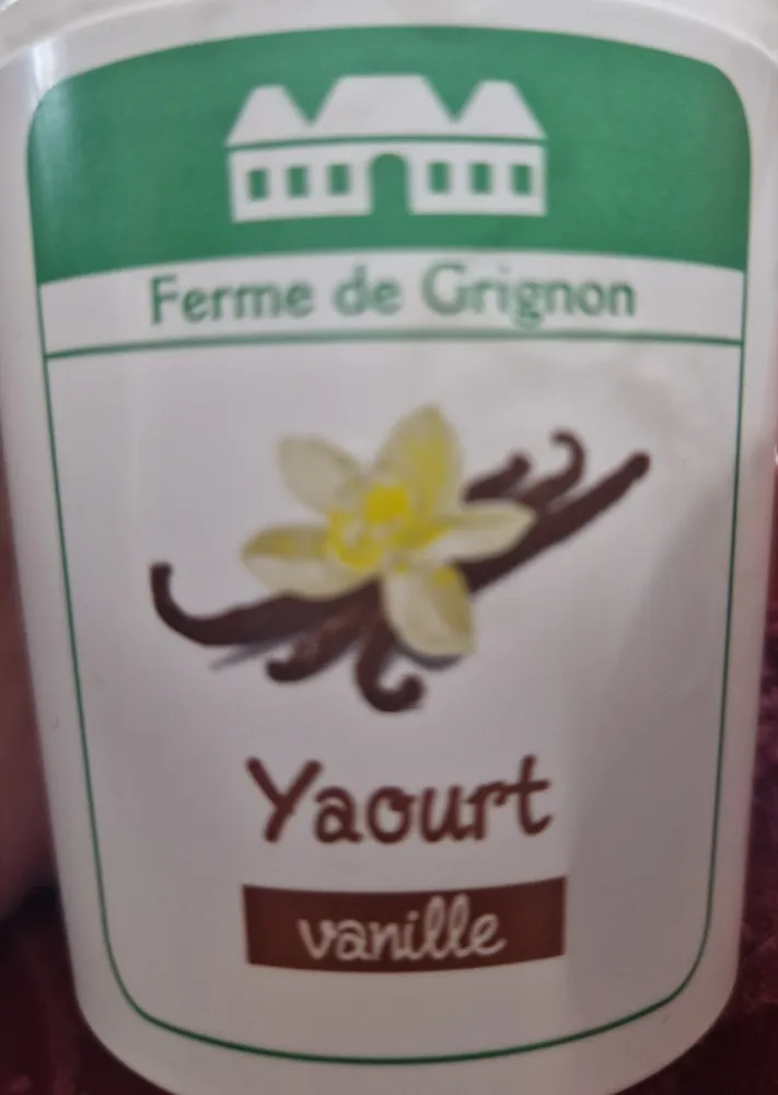 Yaourt vanille