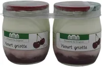 Yaourt à la griotte DOMAINE DE GRIGNON 250g (2 * 125g)