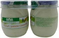 Yaourt pomme cannelle