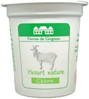 Yaourt nature de chèvre