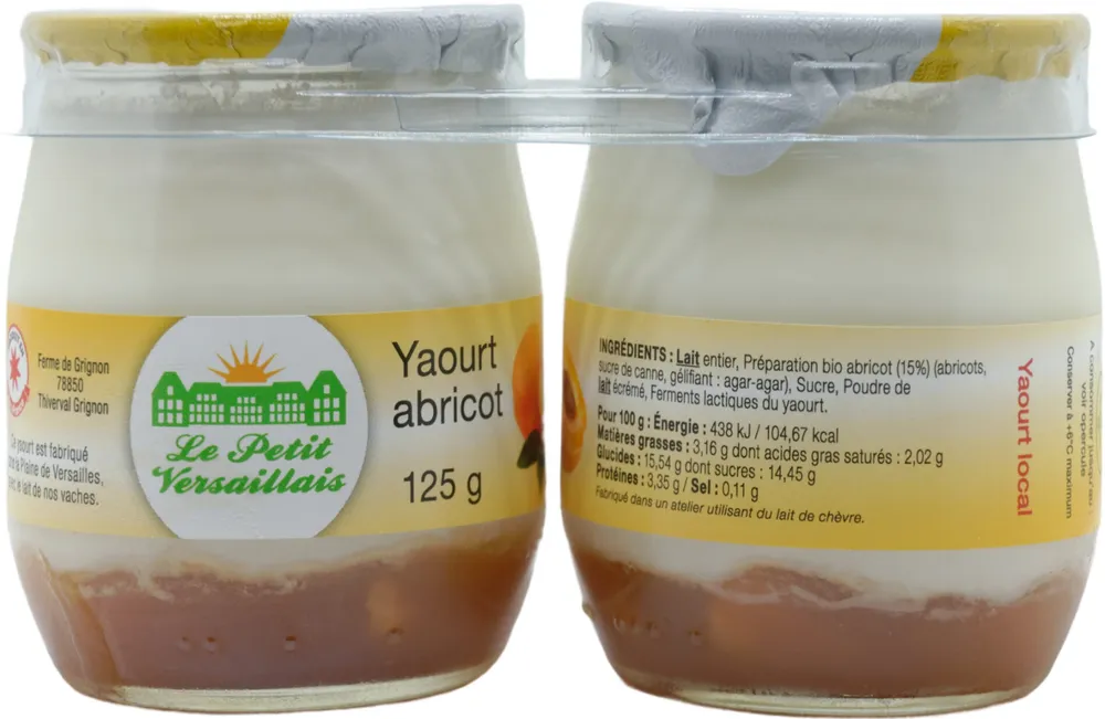 Yaourt abricot