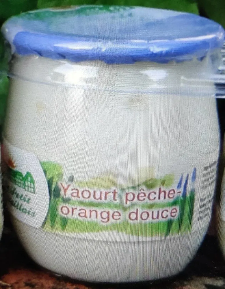 Yaourt peche orange douce