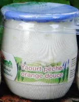 Yaourt peche orange douce