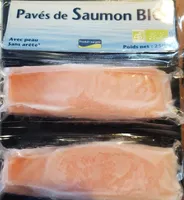 Pavés de saumon bio