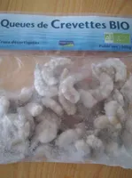 Queues de crevettes bio