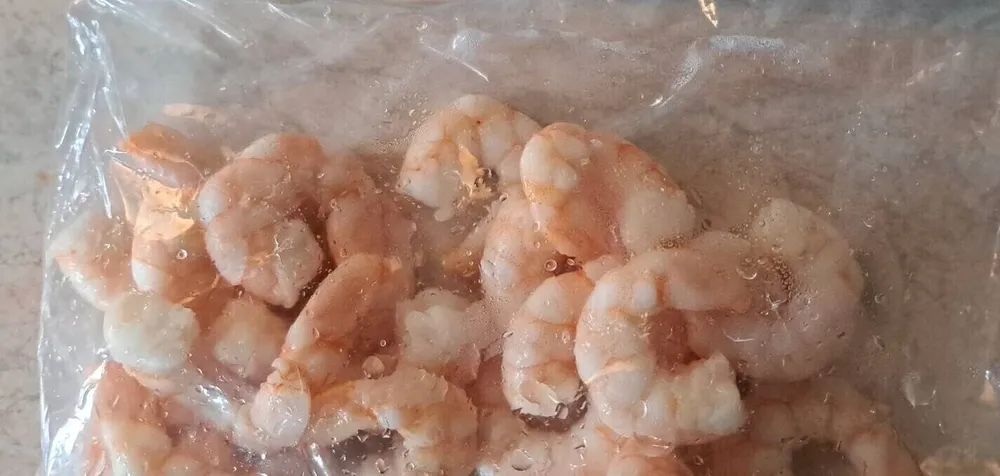 Queues de crevettes bio