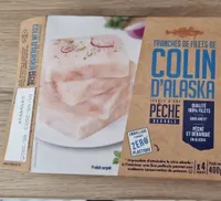 Colin d'alaska issu d'une pêche durable