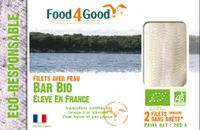 Filets de Bar BIO élevé en France