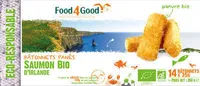 Bâtonnets panés Saumon BIO d'Irlande