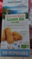 Saumon bio bâtonnets panés