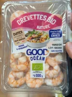 Crevette bio nature