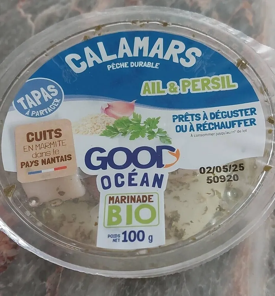 CALAMARS AIL & PERSIL