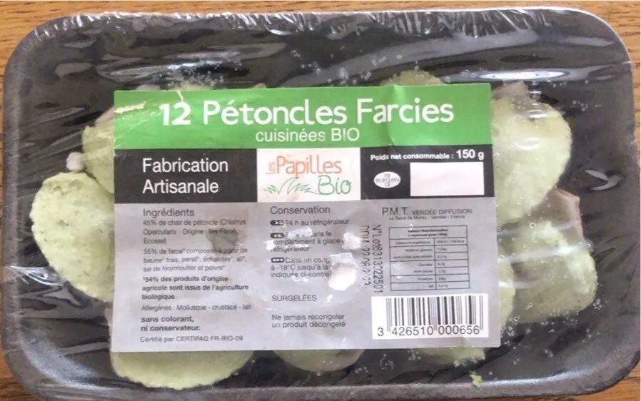 Pétoncles farcies