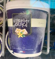 Glace vanille nougat