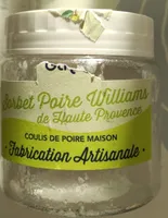 Sorbet poire Williams
