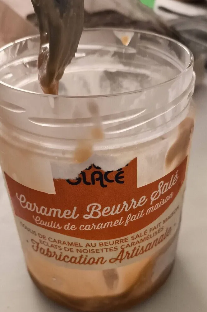 Crème glacée caramel beurre salé