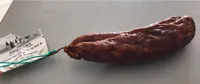 Saucisson pur porc fume au bois de hetre fabrication artisanale