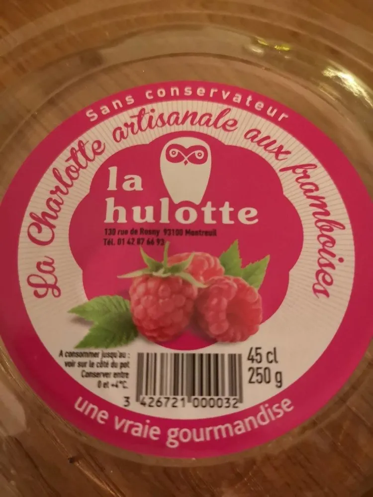Charlotte aux framboises
