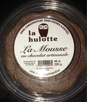 Mousse au chocolat artisanale
