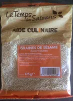 Graines de sésame décortiquées