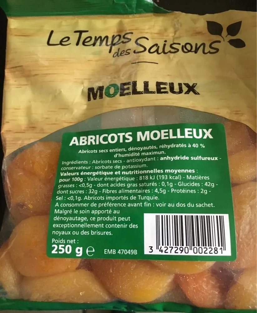Abricots Moelleux