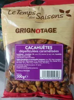 Cacahuètes caramélisées