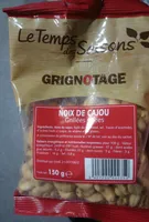 Noix de Cajou Grillées et Salées
