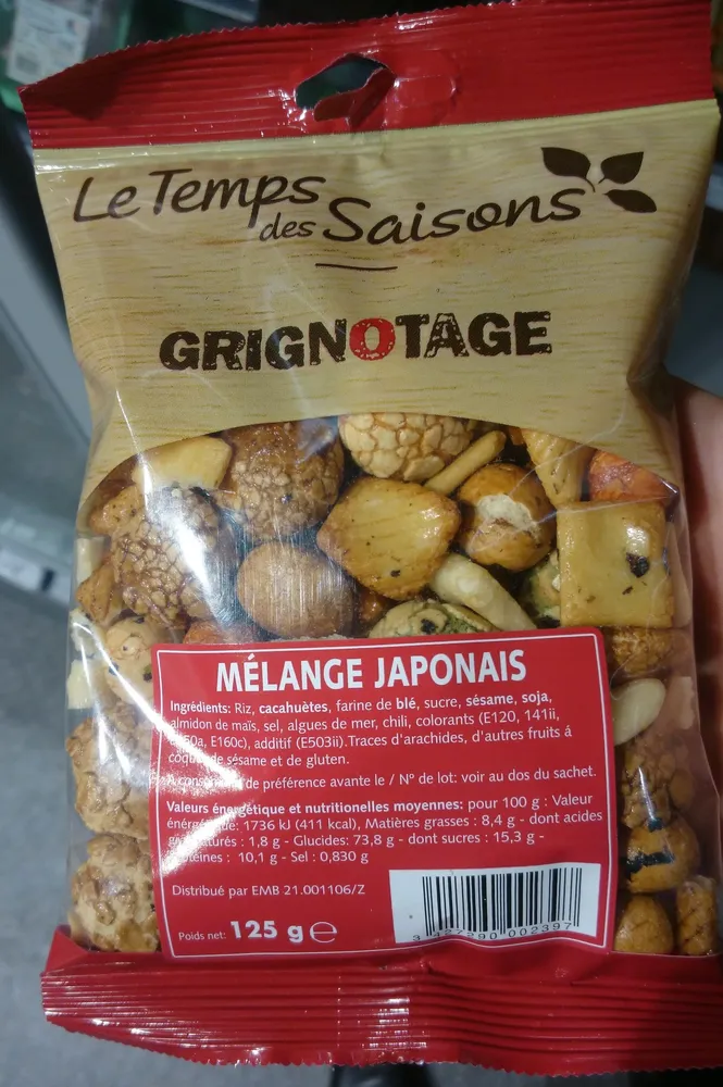 Grignotage - Mélange Japonais